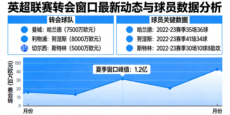 英超联赛转会窗口最新动态与球员数据分析